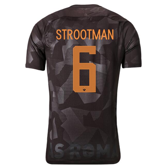 Camiseta AS Roma 1ª Strootman 2017/18